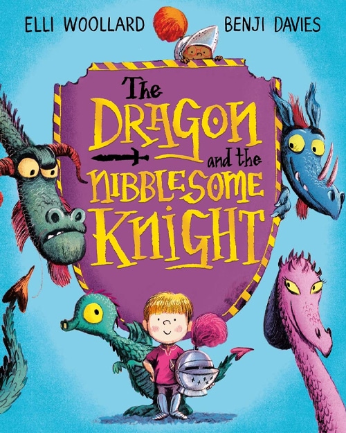 Children's Books - The Dragon and the Nibblesome Knight by Elli Woollard