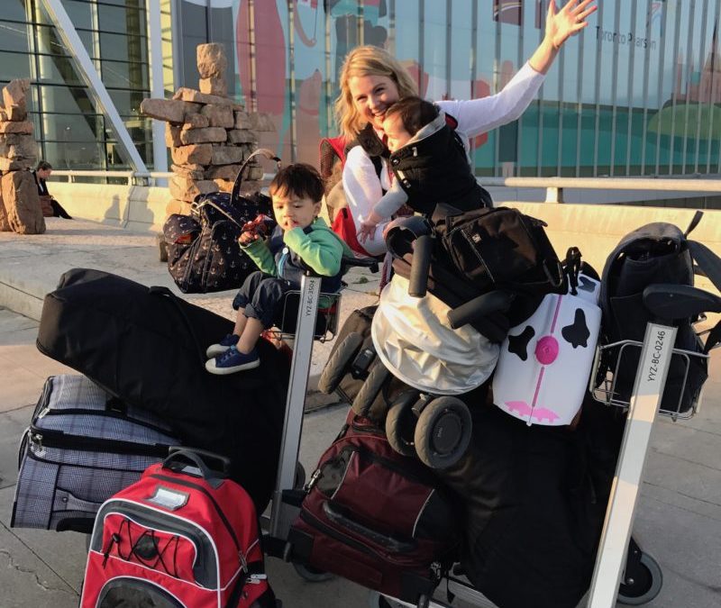 How to Get Around the Airport with Kids