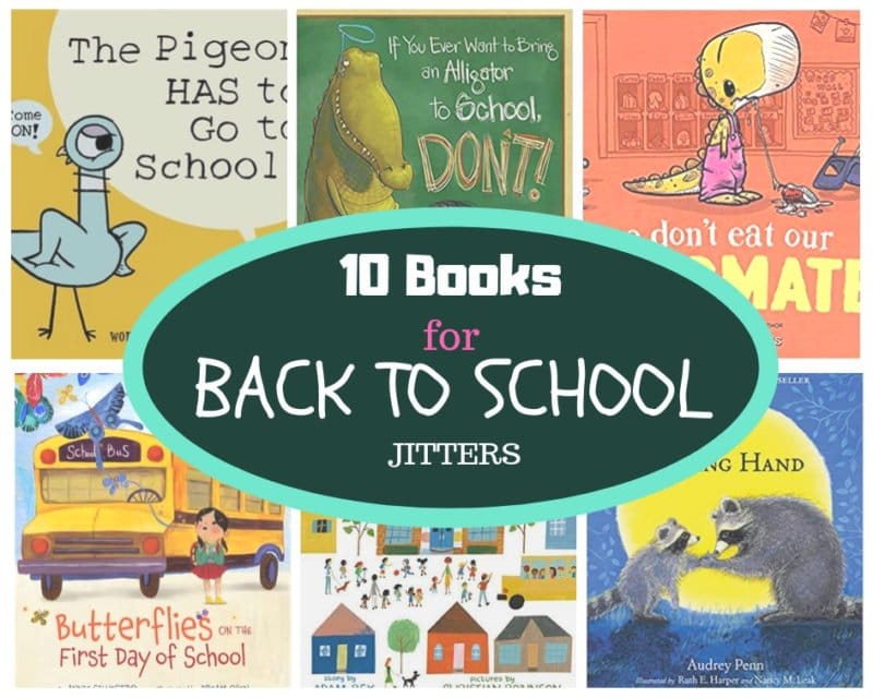 Back to School Jitters Books