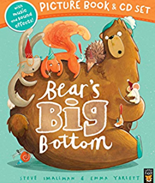 Children's Books - Bear’s Big Bottom by Steve Smallman