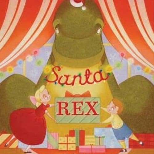 Children's Books - Santa Rex by Molly Idle