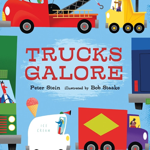 Children's Books - Trucks Galore by Peter Stein