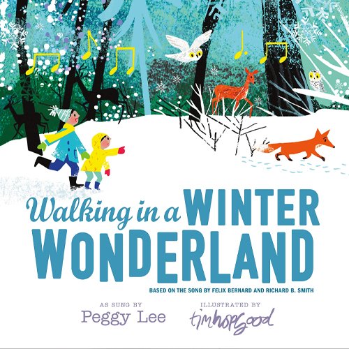 Children's Books - Walking in a Winter Wonderland by Peggy Lee